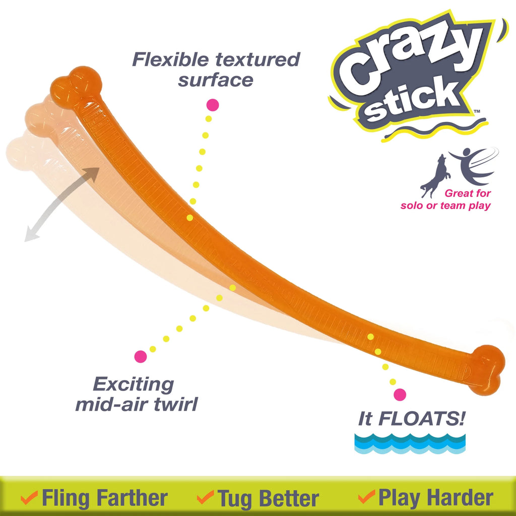 Power Play Crazy Stick Dog Toy (1 Count)