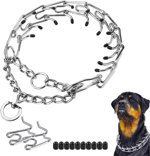 Dog Collar for Small Medium Large Dogs, Quick Release Adjustable Dog Collar, for Military Training, Jogging, Running, Patrol Etc (S)